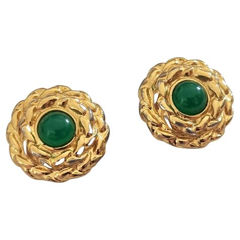 YSL Yves SAINT LAURENT, Boucles D'Oreilles Clips, Vintages 